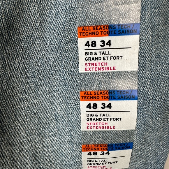 Levi’s Men 541 Athletic Taper (Stretch) Jeans Big Tall Size 48 Length 34 stretch - Picture 3 of 4
